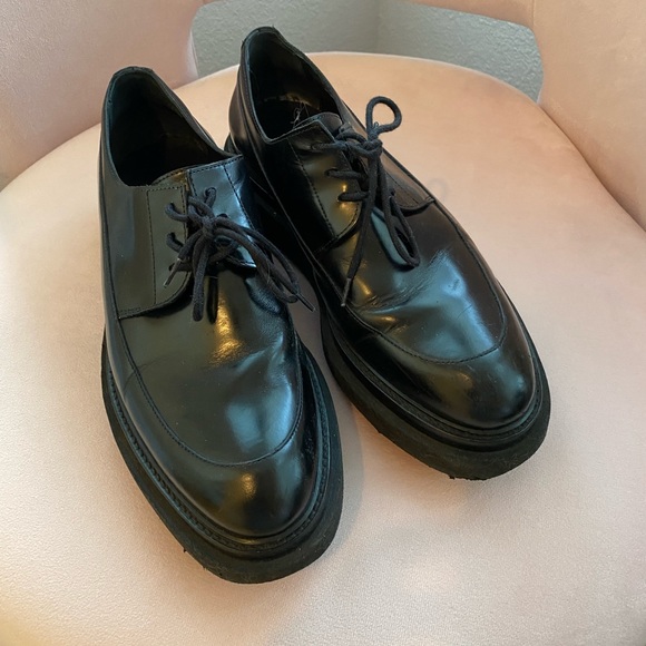 perfect vintage PIERRE HARDY platform creepers oxfords wingtips brogues, 8.5/10 - Picture 1 of 7